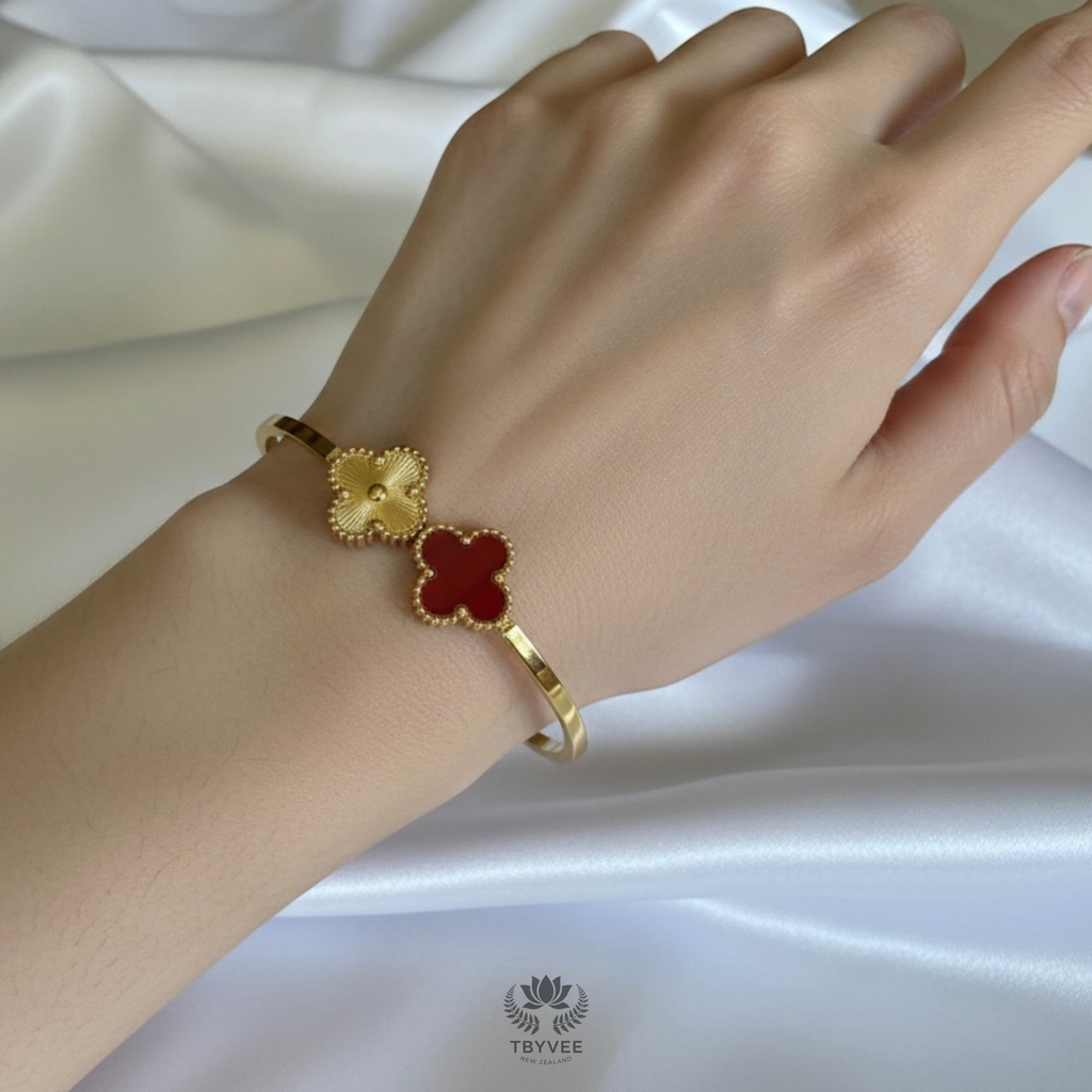 Red Clover Cuff