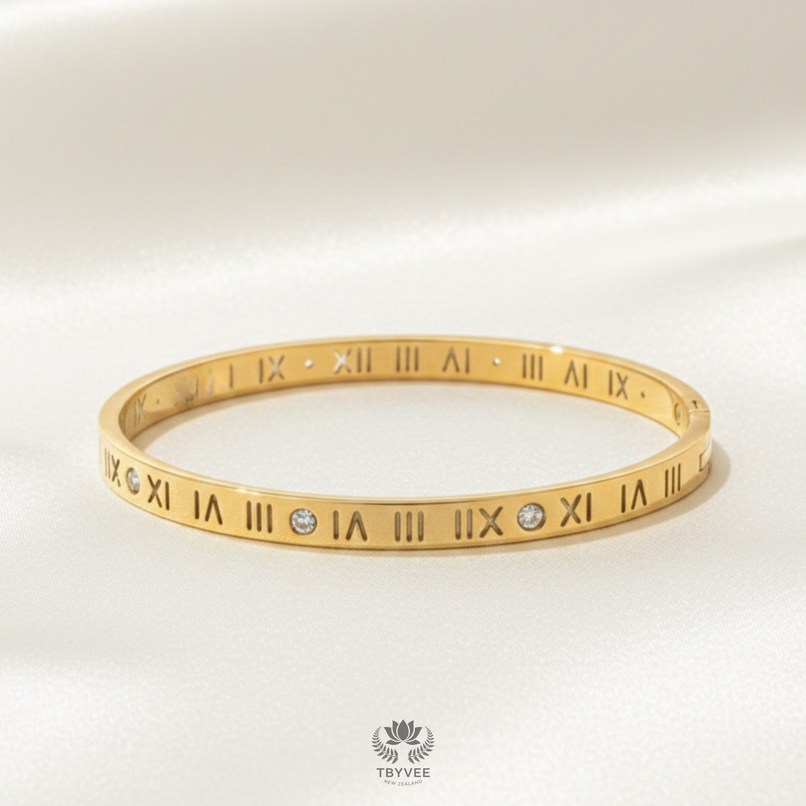 Aurelius Roman Numeral Bracelet
