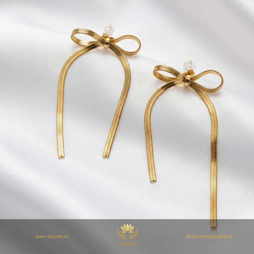 Bow whisper earrings